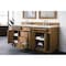 James Martin Vanities Bristol 72in Double Vanity, Saddle Brown w/ 3 CM Ethereal Noctis Quartz Top 157-V72-SBR-3ENC - alternate 3